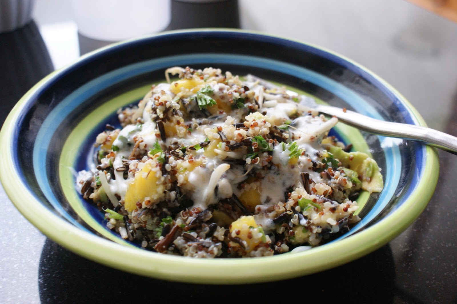 You are currently viewing Mango & Avocado Quinoa Salad