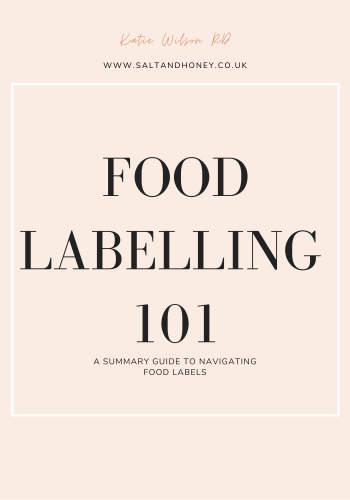 food labelling 101